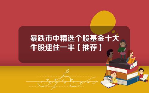 暴跌市中精选个股基金十大牛股逮住一半【推荐】