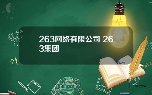 263网络有限公司 263集团