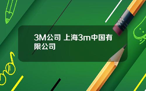 3M公司 上海3m中国有限公司