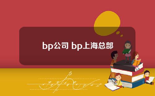 bp公司 bp上海总部