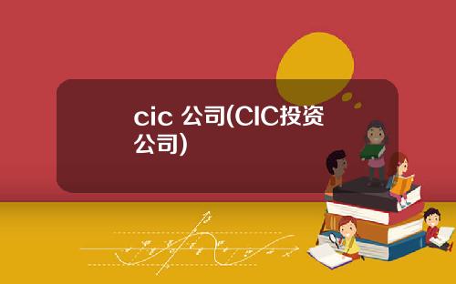 cic 公司(CIC投资公司)