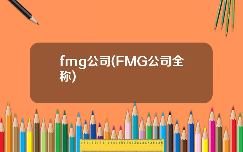 fmg公司(FMG公司全称)
